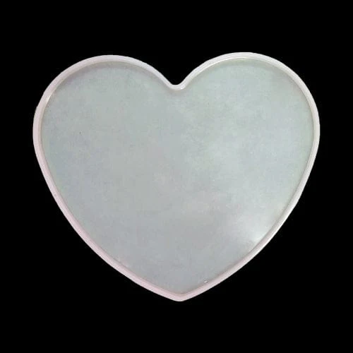 6" Heart Coaster Mould (6 Inch)