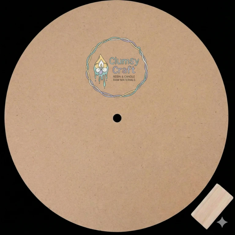 Clock MDF Base for 10 Inch (10")